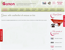 Tablet Screenshot of leboisgonon.com